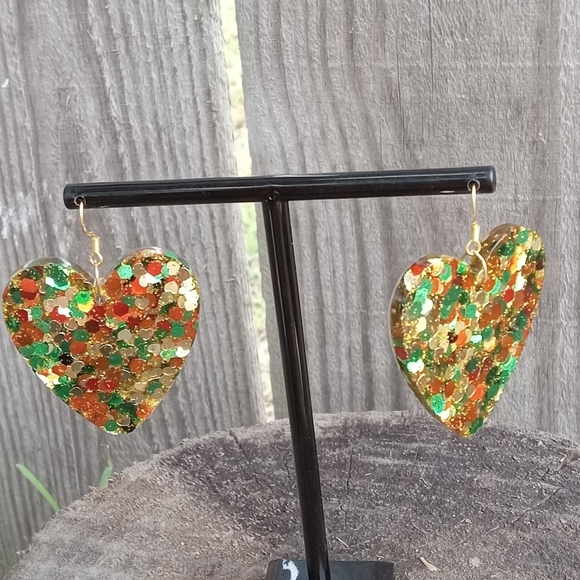Hand Crafted Jewelry - Hand Crafted Elegant Gold Earrings